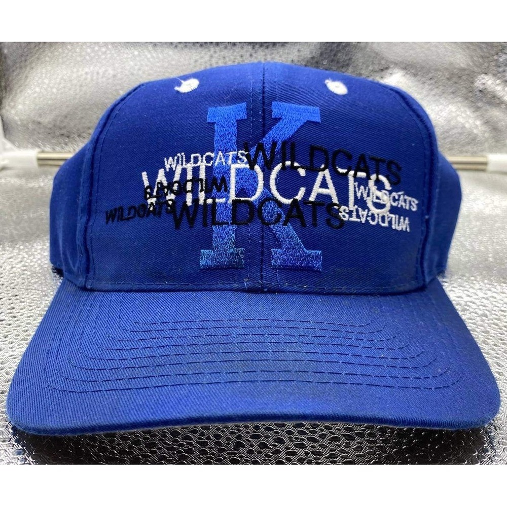 Vintage Kentucky Wildcats Top‎ of the World Hat Mens OSFA Blue Snapback NCAA